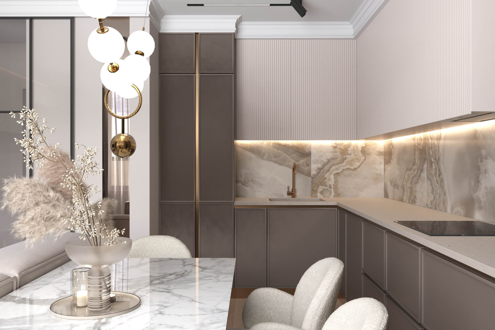 КВАРТИРА ЖК "ГРИНСАЙД" 78кв.м | 3DOM