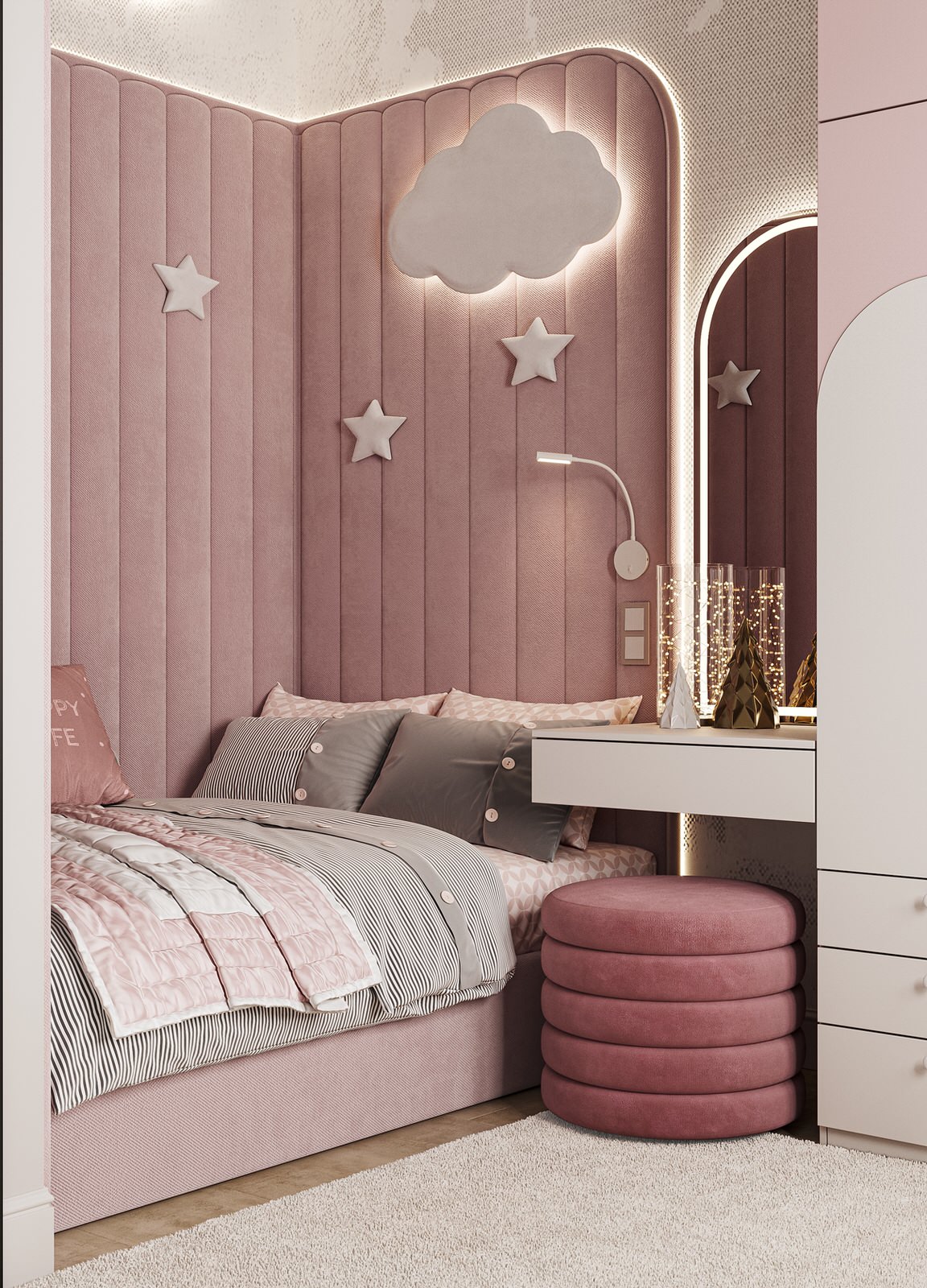 Обложка проекта: Спальня девочки