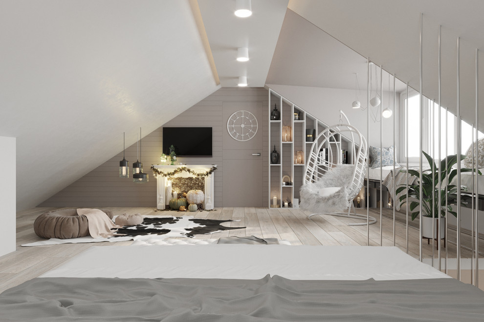 Room_007_интерьер мансарды "ул. Геодезическая, Ростов-на-Дону"