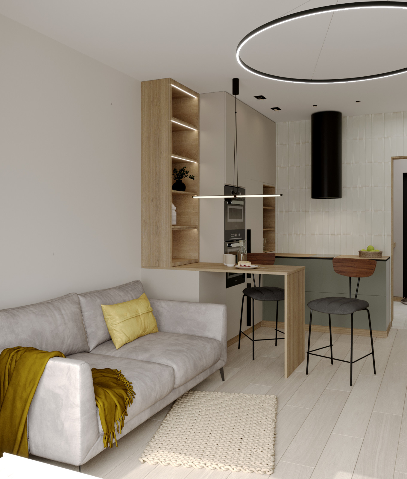 Обложка проекта: HB, проект квартиры