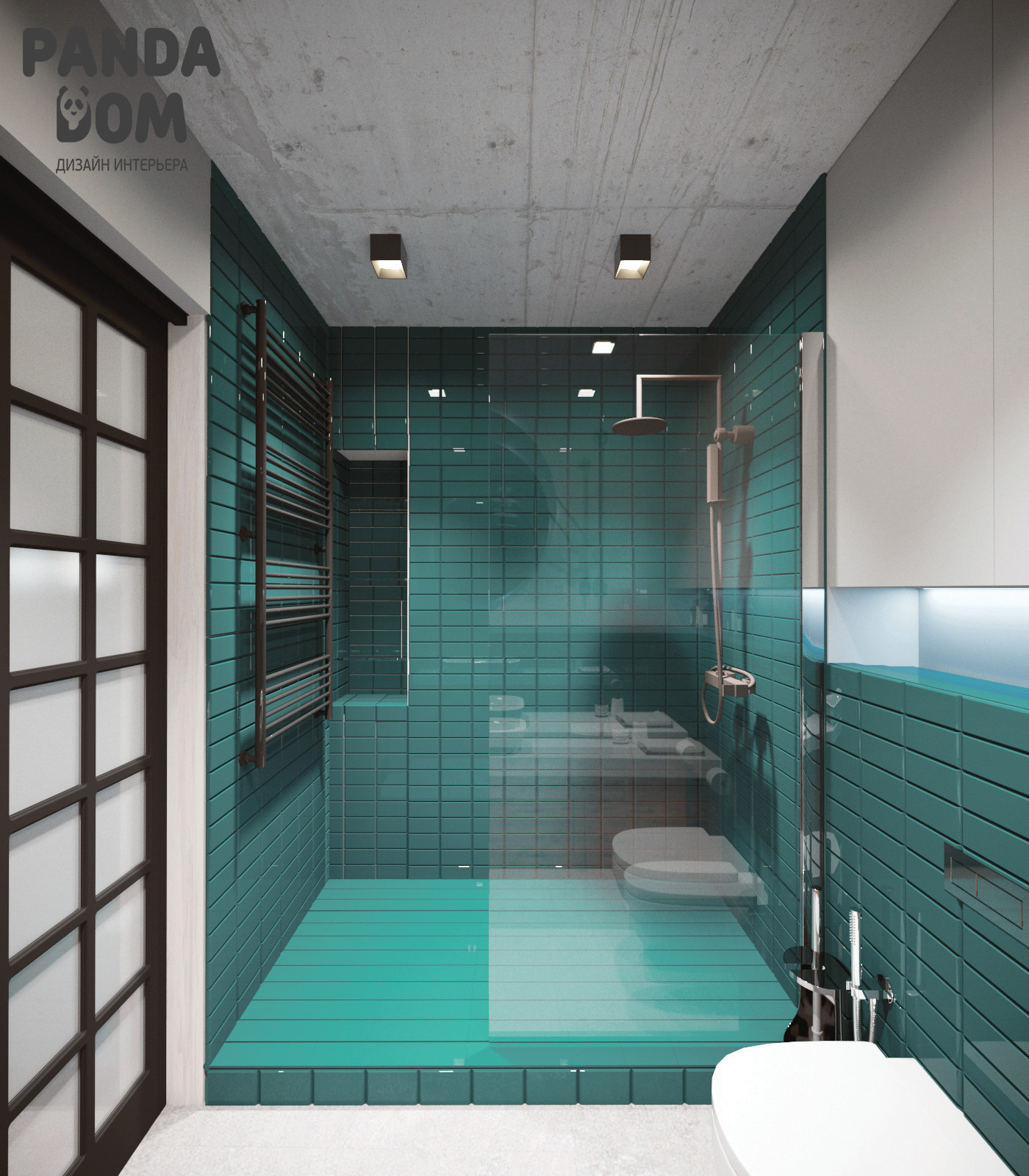 Светлый "лофт" для девушки.