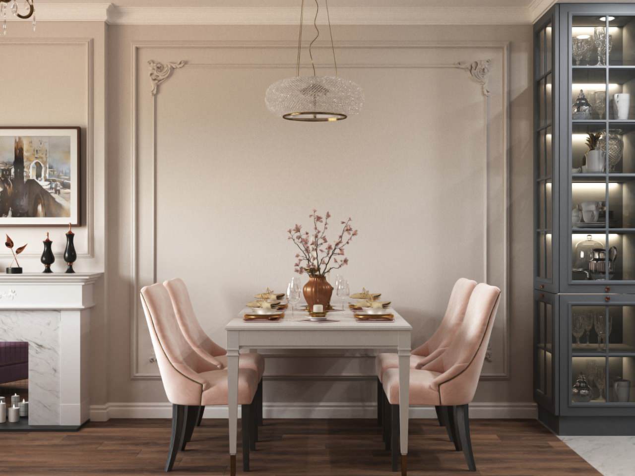 Дизайн интерьера квартиры  в ЖК "Легенда на  Дальневосточном"