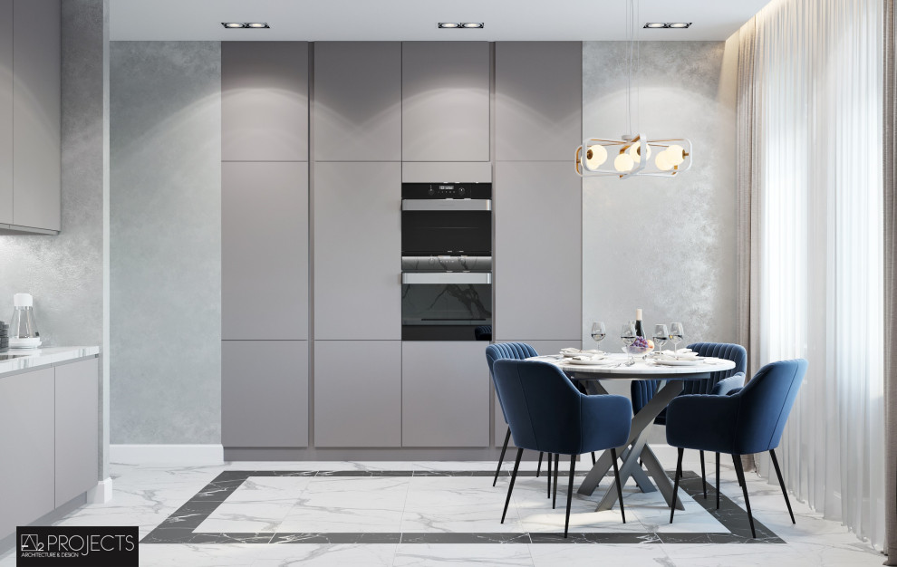 Дизайн-проект квартиры 103 м2 жк"покровский"