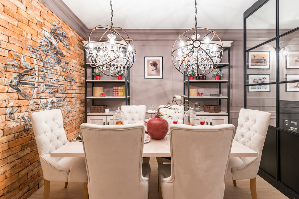 лофт и классика в стором доме