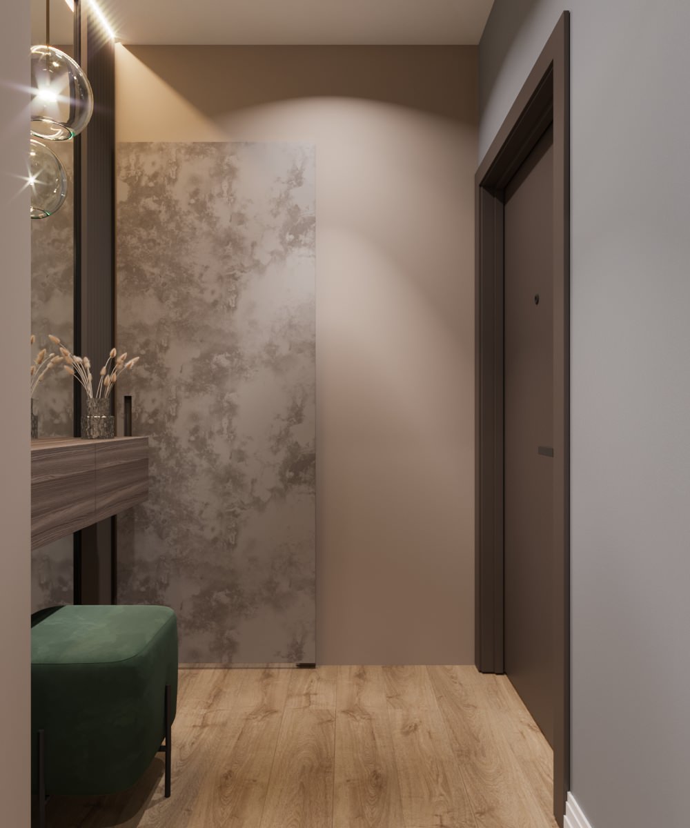 коридор из проекта "StyleHome"