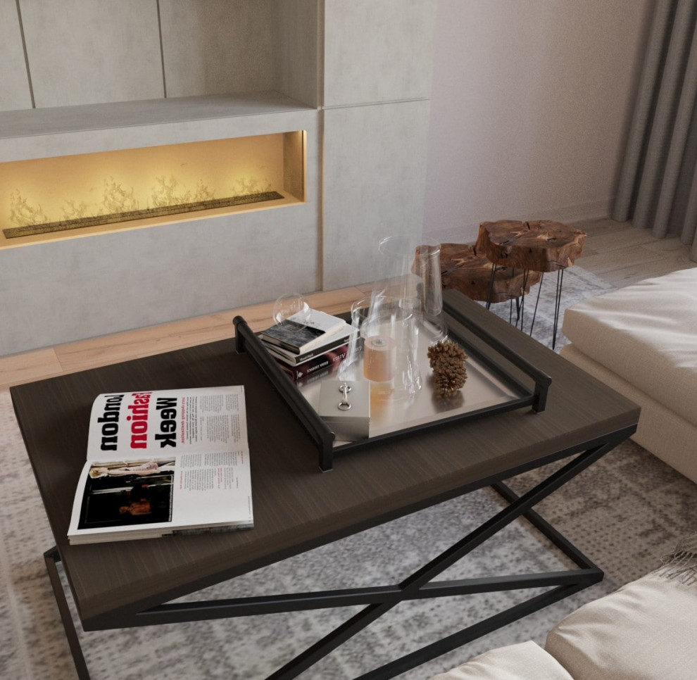 Гостиная в стиле минимализм г. Москва S - 29 м2