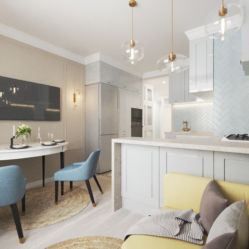 Дизайн-проект 2-х комнатной квартиры 2