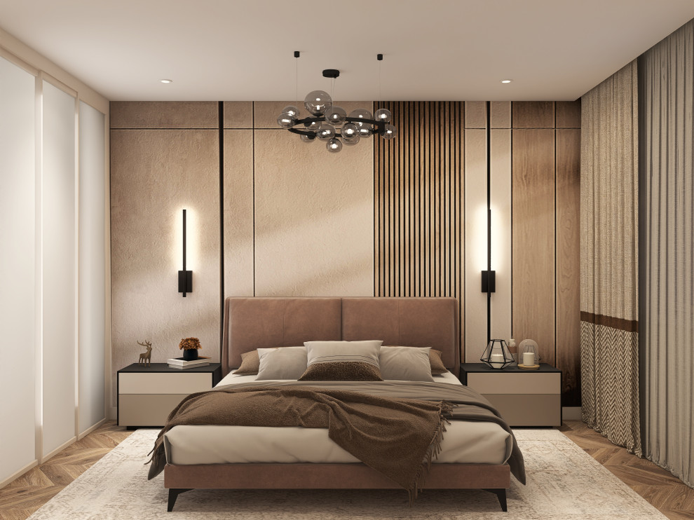 Проект спальни в современном стиле