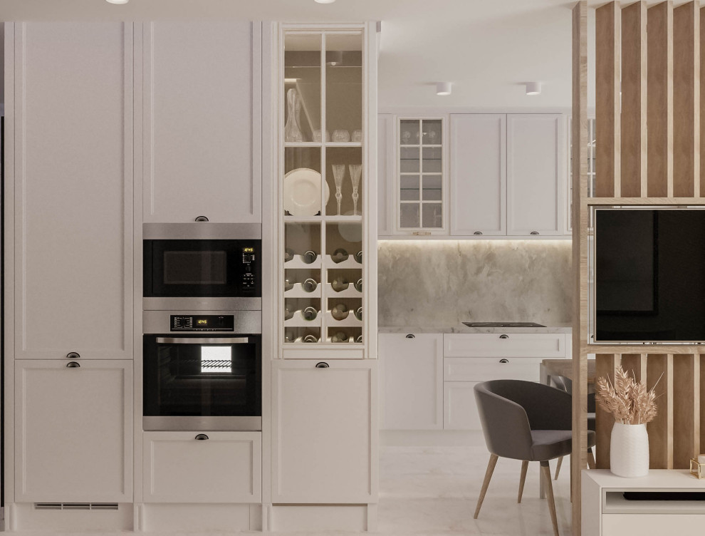 Квартира в современном стиле с теплыми тонами и уютной атмосферой