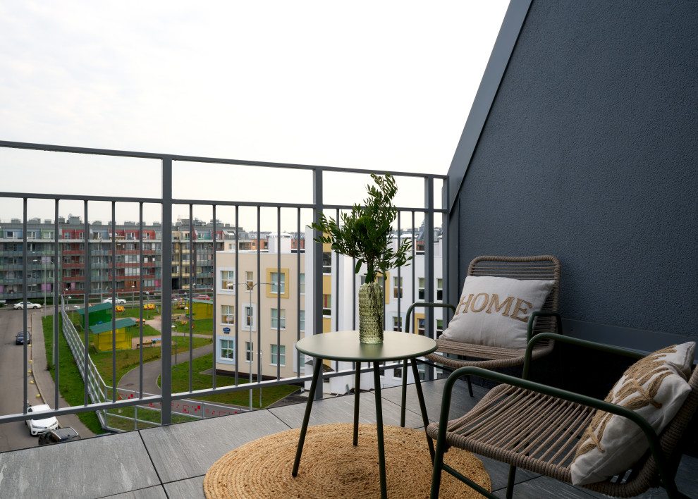 Квартира — студия по дизайн проекту Екатерины Тагировой