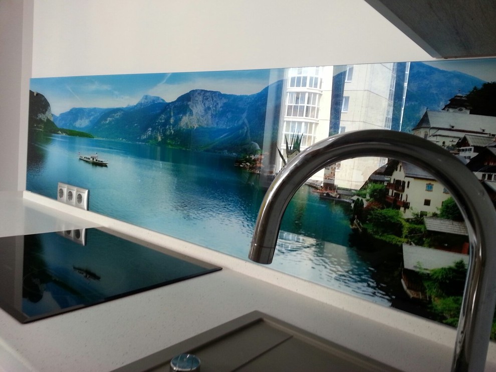 Кухонный фартук из стекла Optiwhite