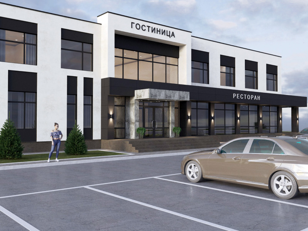 Обложка проекта: Проект гостиницы по пр. Северный в г. Оренбурге