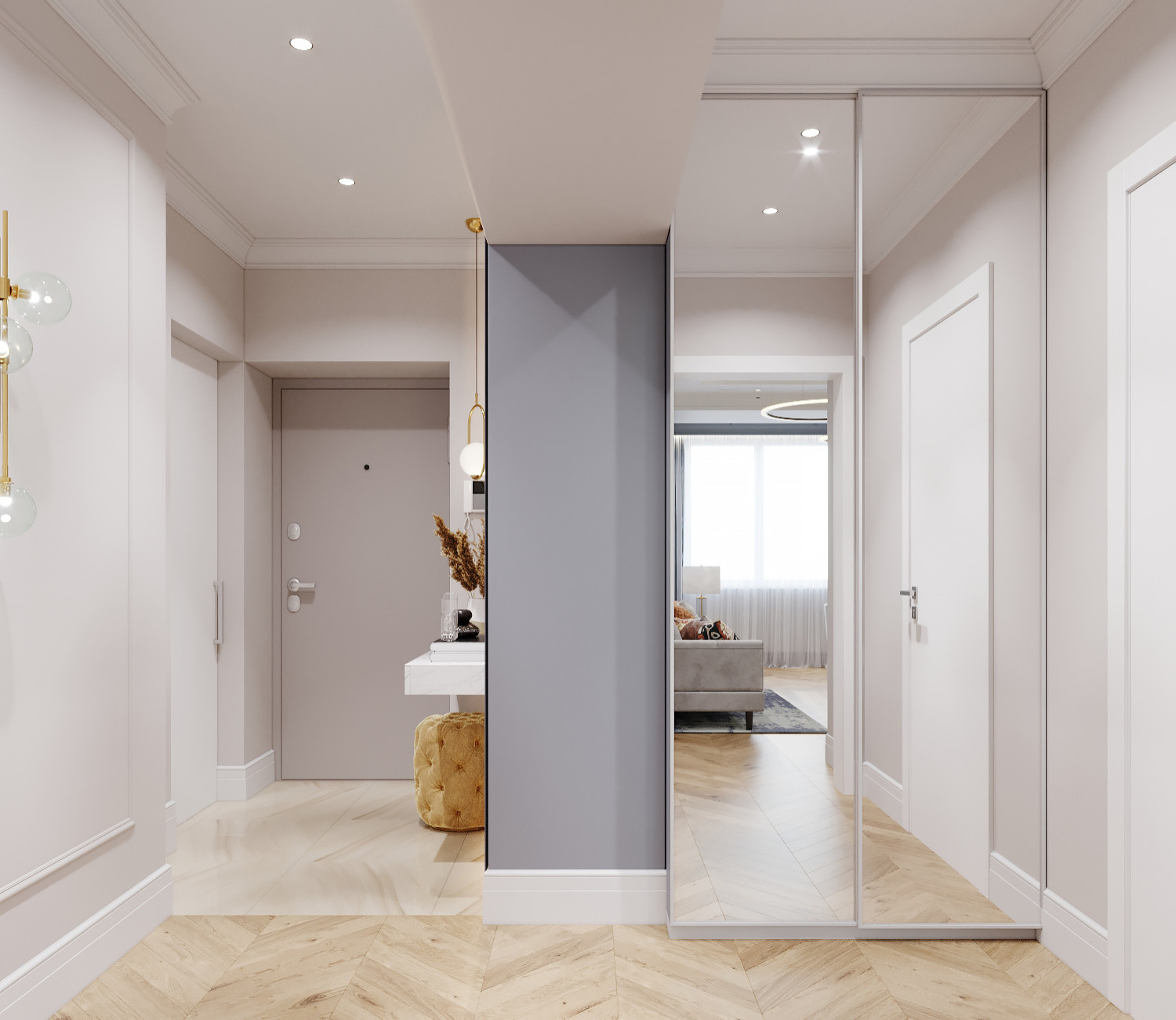 Дизайн- проект Гоголя 51 кв.м