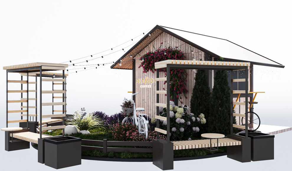 Уличная кофейня