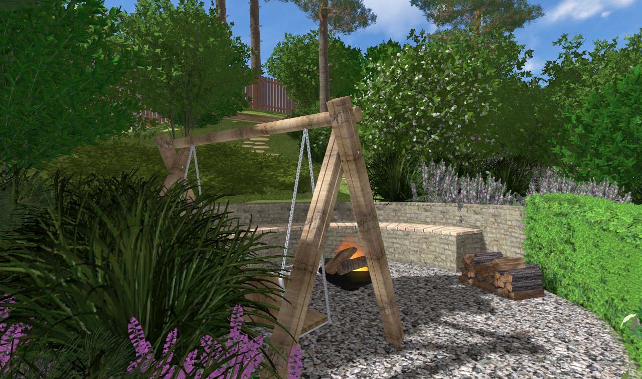 Сад "Вдохновение леса"