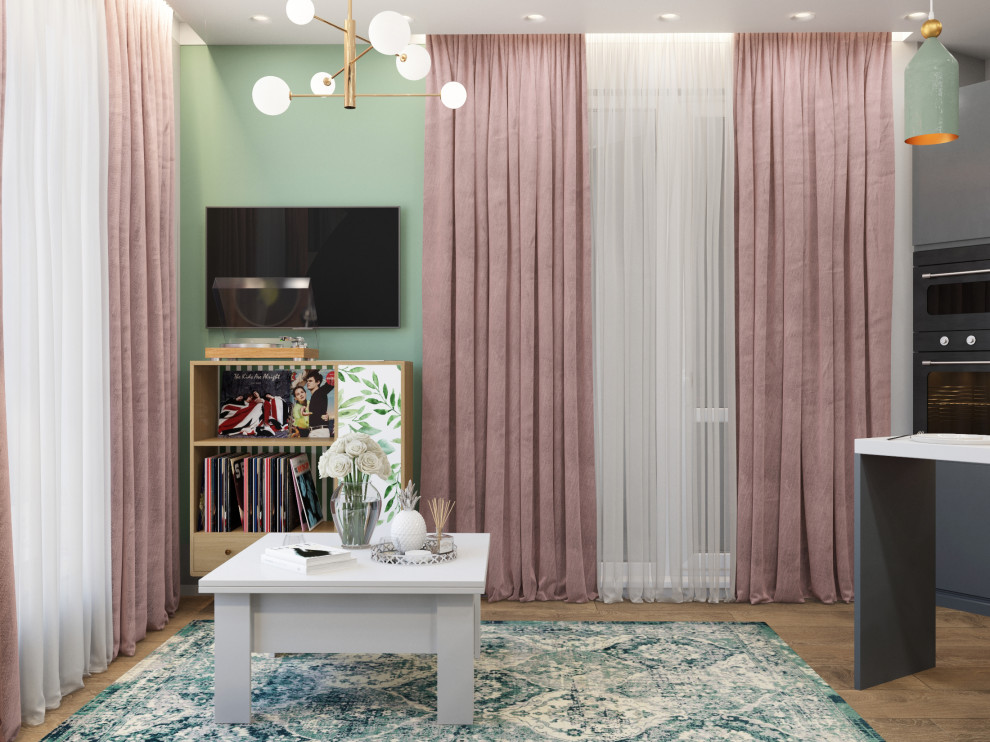 Проект квартиры для молодой девушки