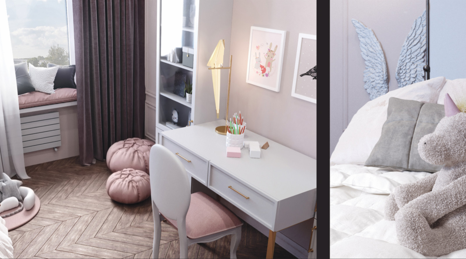 дизайн проект квартиры для семи из трех человек