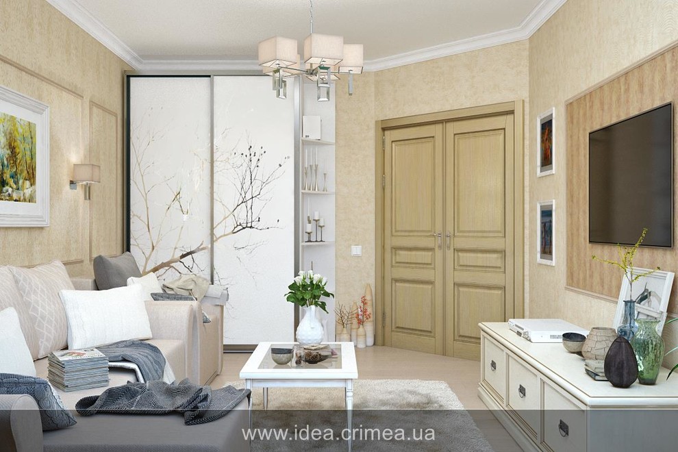Light and elegant apartment design