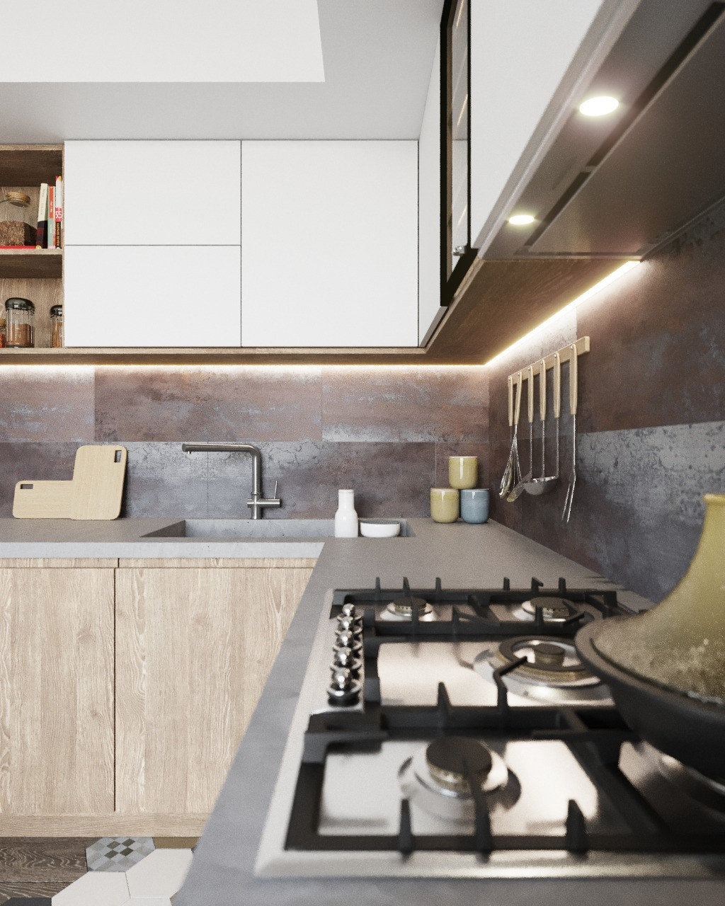 ЖК "Лахта парк" квартира в стиле LOFT 90 м2