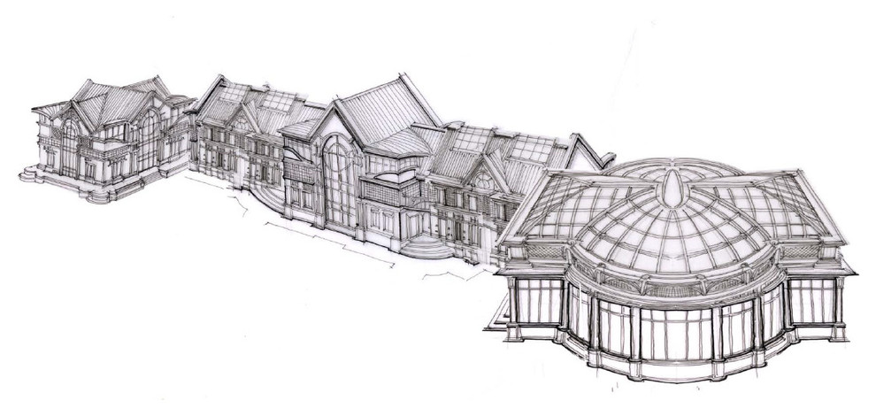 Эскизы - архитектура