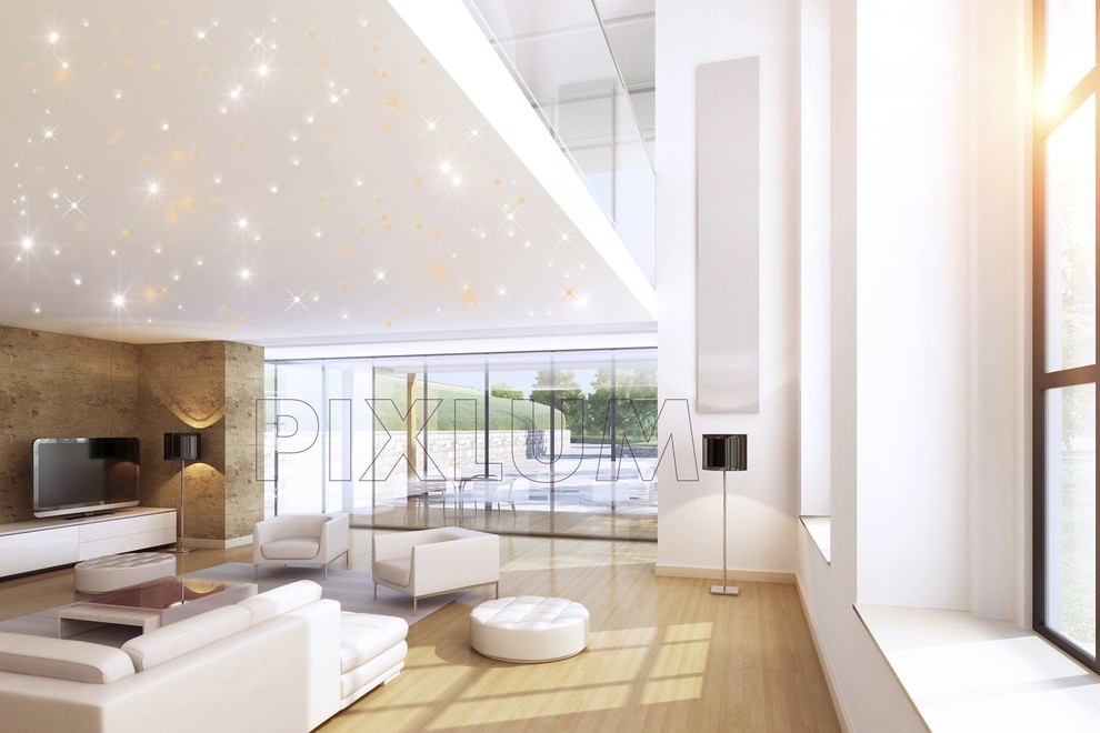 Идеи Дизайна с использованием новых светотехнических панелей PIXLUM