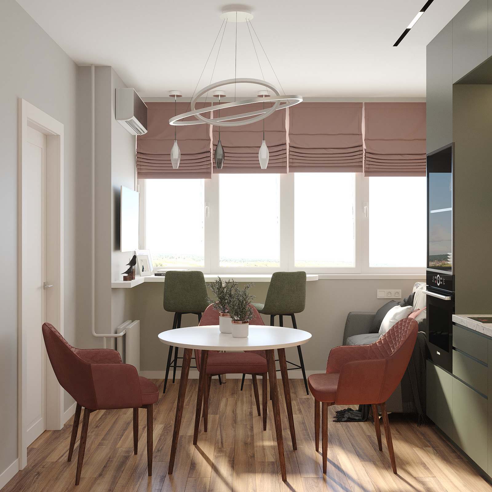 Квартира "On the 14th floor" в ЖК Скандинавия