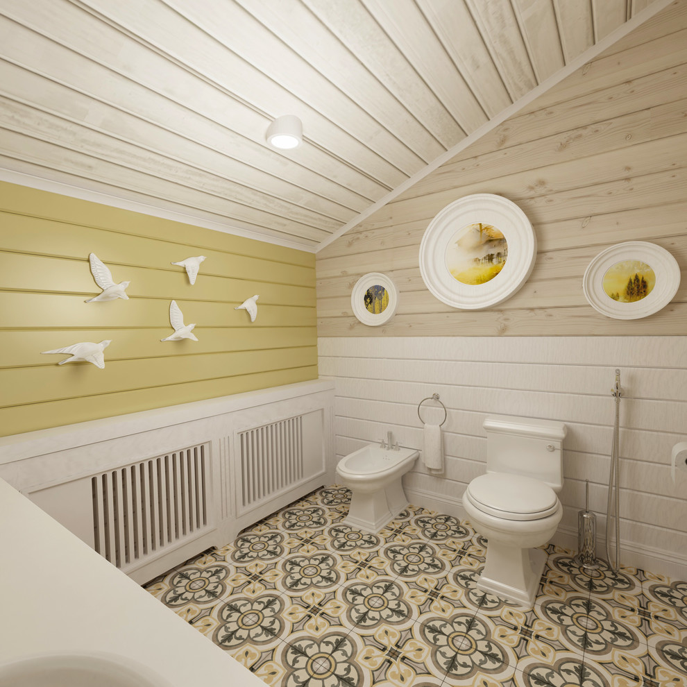 Дом в лесу. Художественное эко-кантри