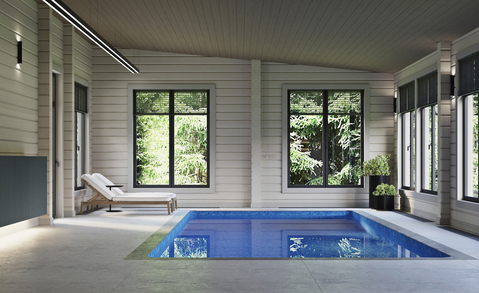 Интерьер загородного дома, 400 м2