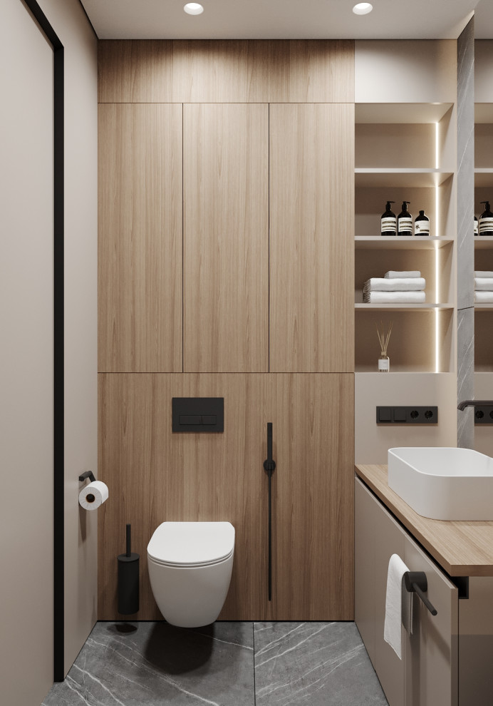 Двухкомнатная квартира в природных оттенках