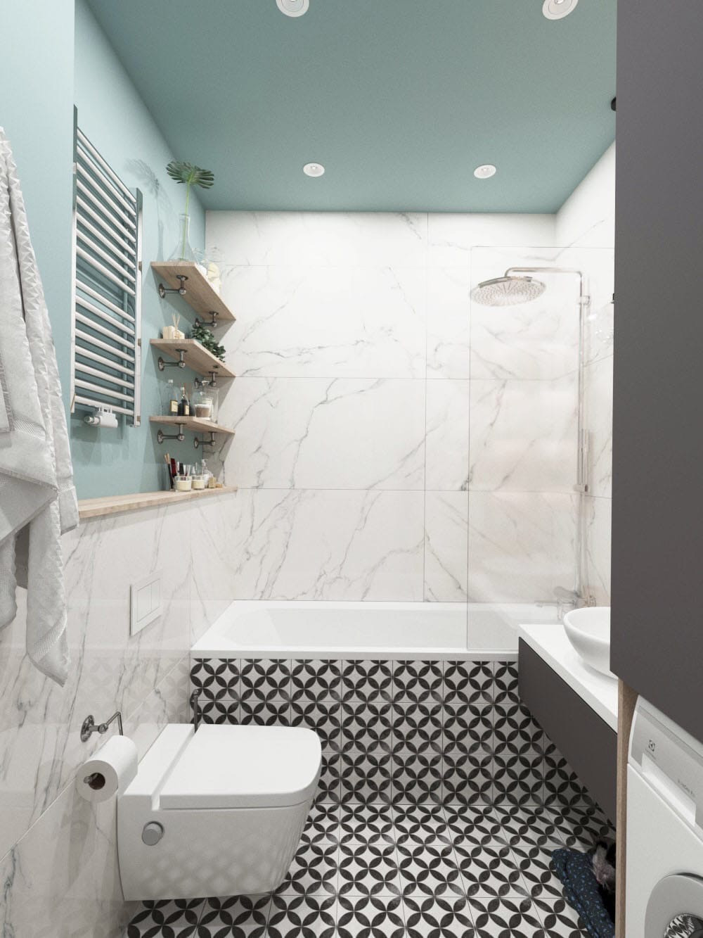 Дизайн-проект однокомнатной квартиры