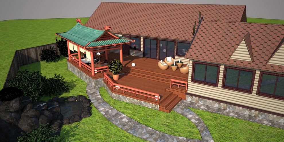 Баня в восточном стиле