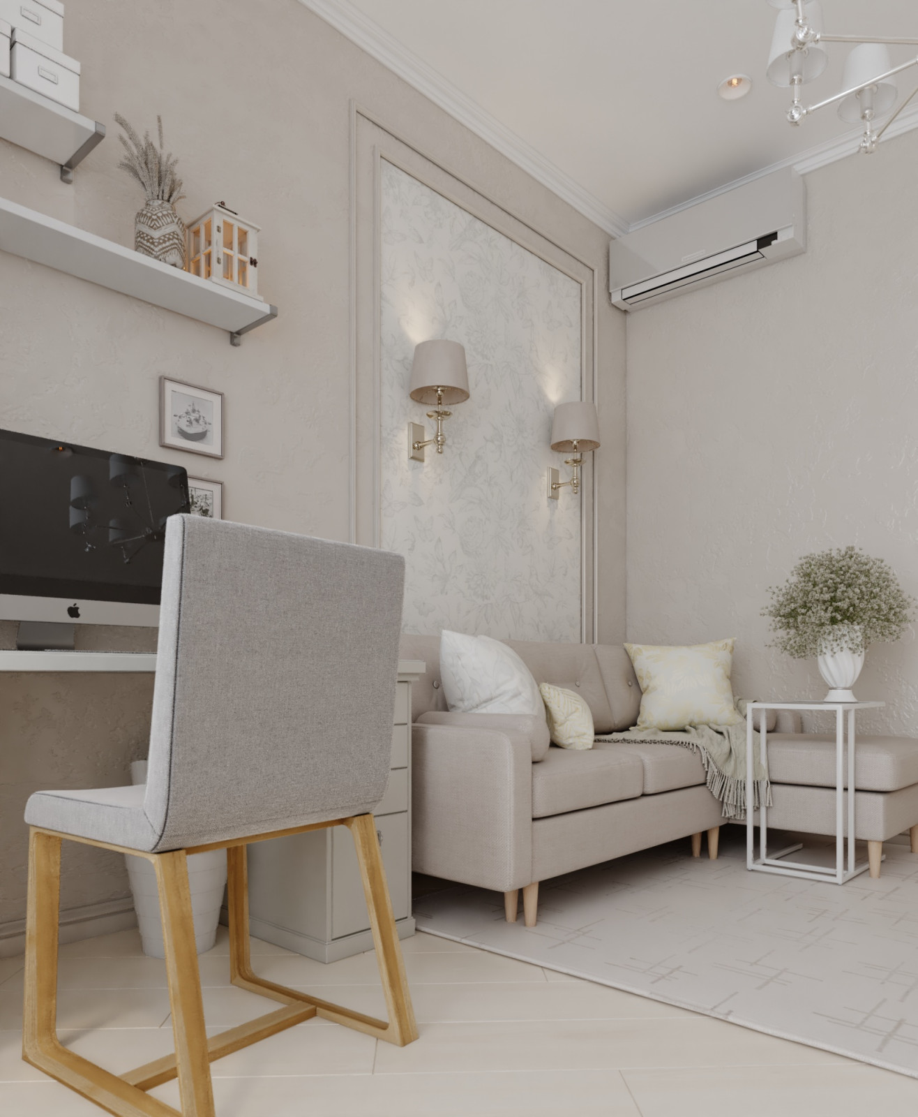 Квартира для пожилой пары в ЖК "Ривер Парк"