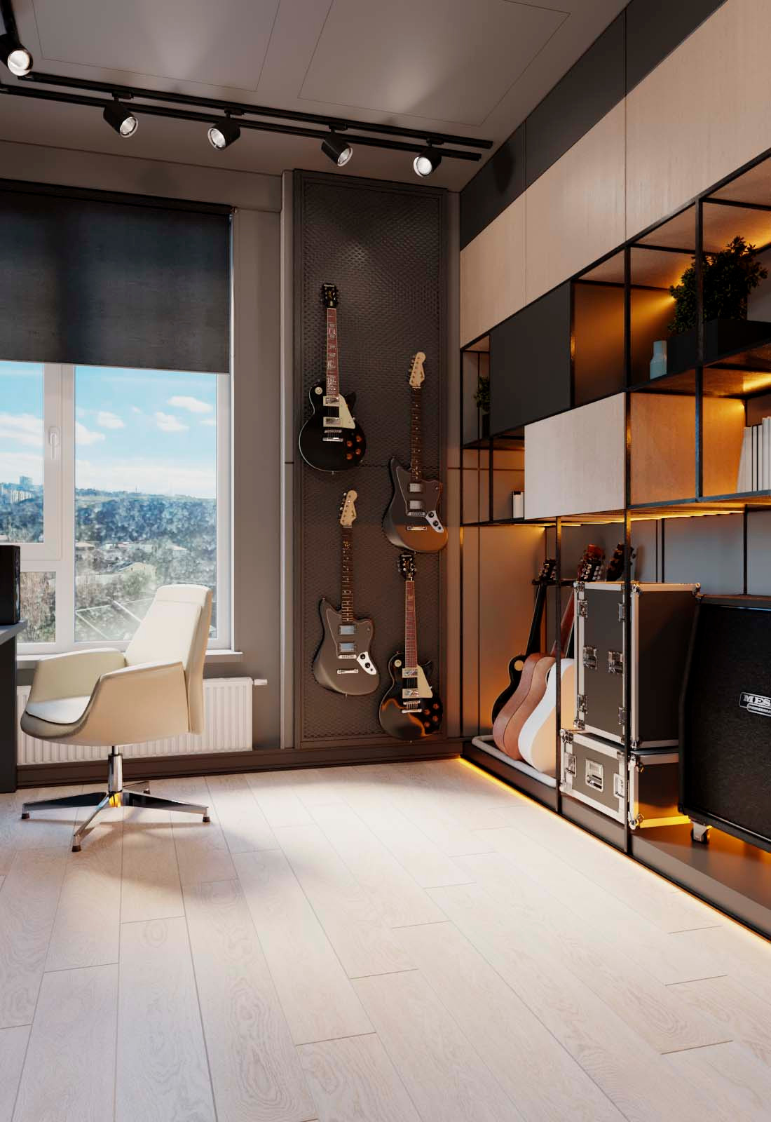 Дизайн интерьера в 3-х квартире