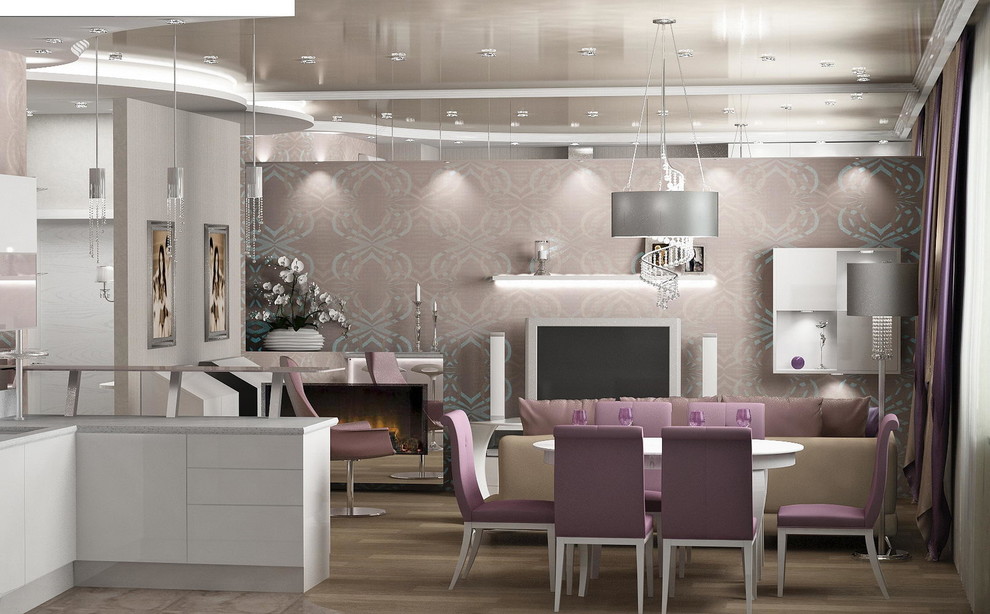 Квартира в современном стиле 90 кв.м