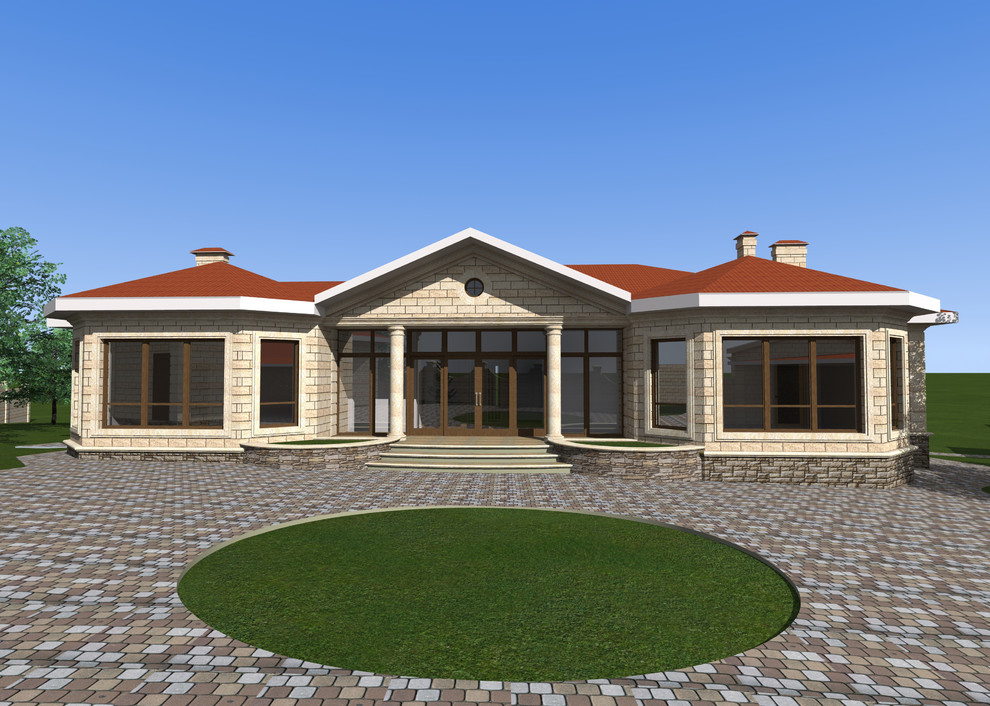 Дом в средиземноморском стиле "Майя" + комплекс сооружений