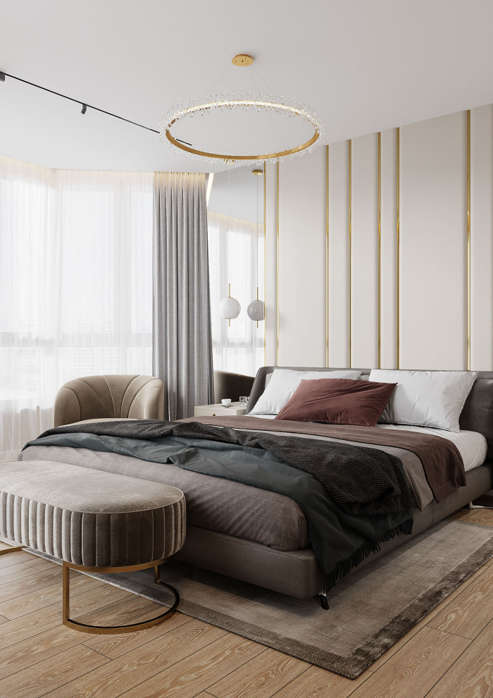 Проект квартиры "Классика и современность"