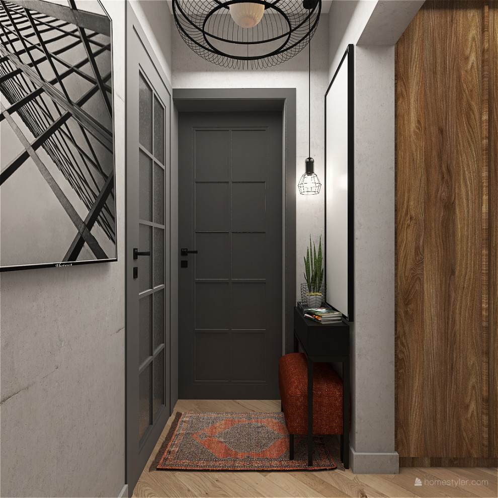 Квартира в индустриальном стиле