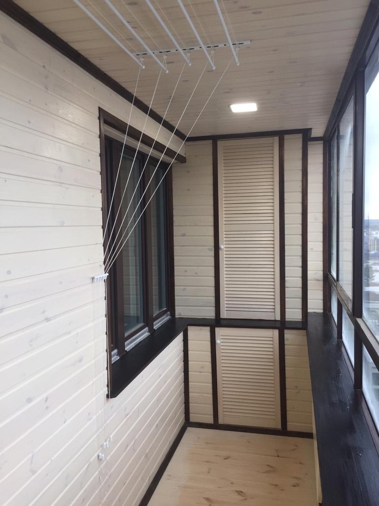 Обшивка балкона