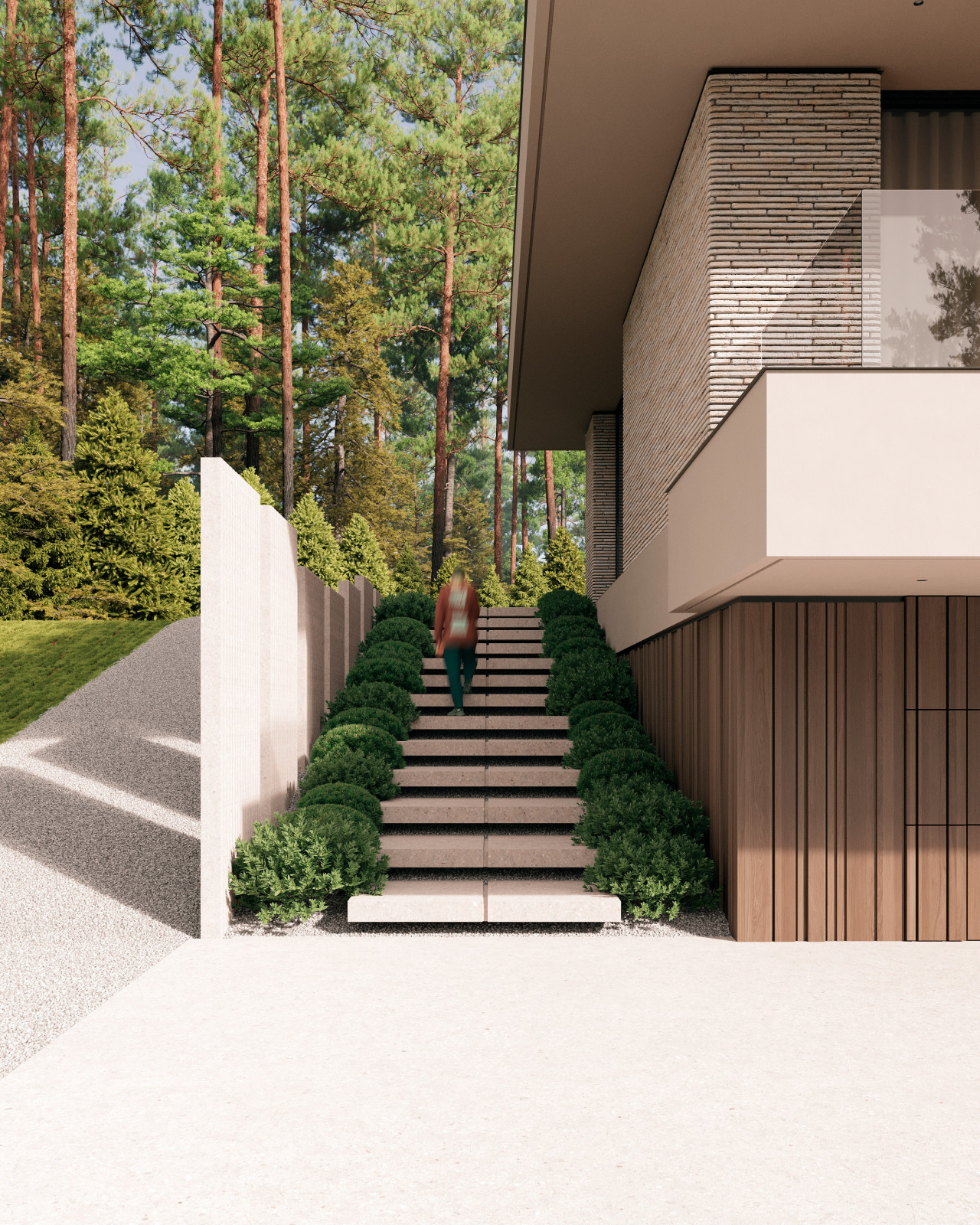 Concept project / Wright house