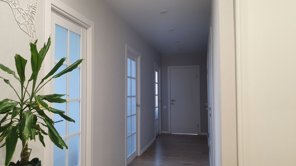 Минимализм + Сканди. ТРЕШКА 78,5 кв.м.