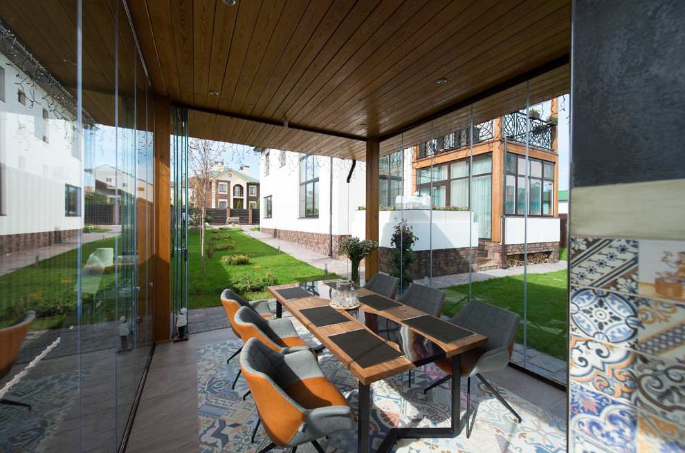 Садовый павильон с барбекю