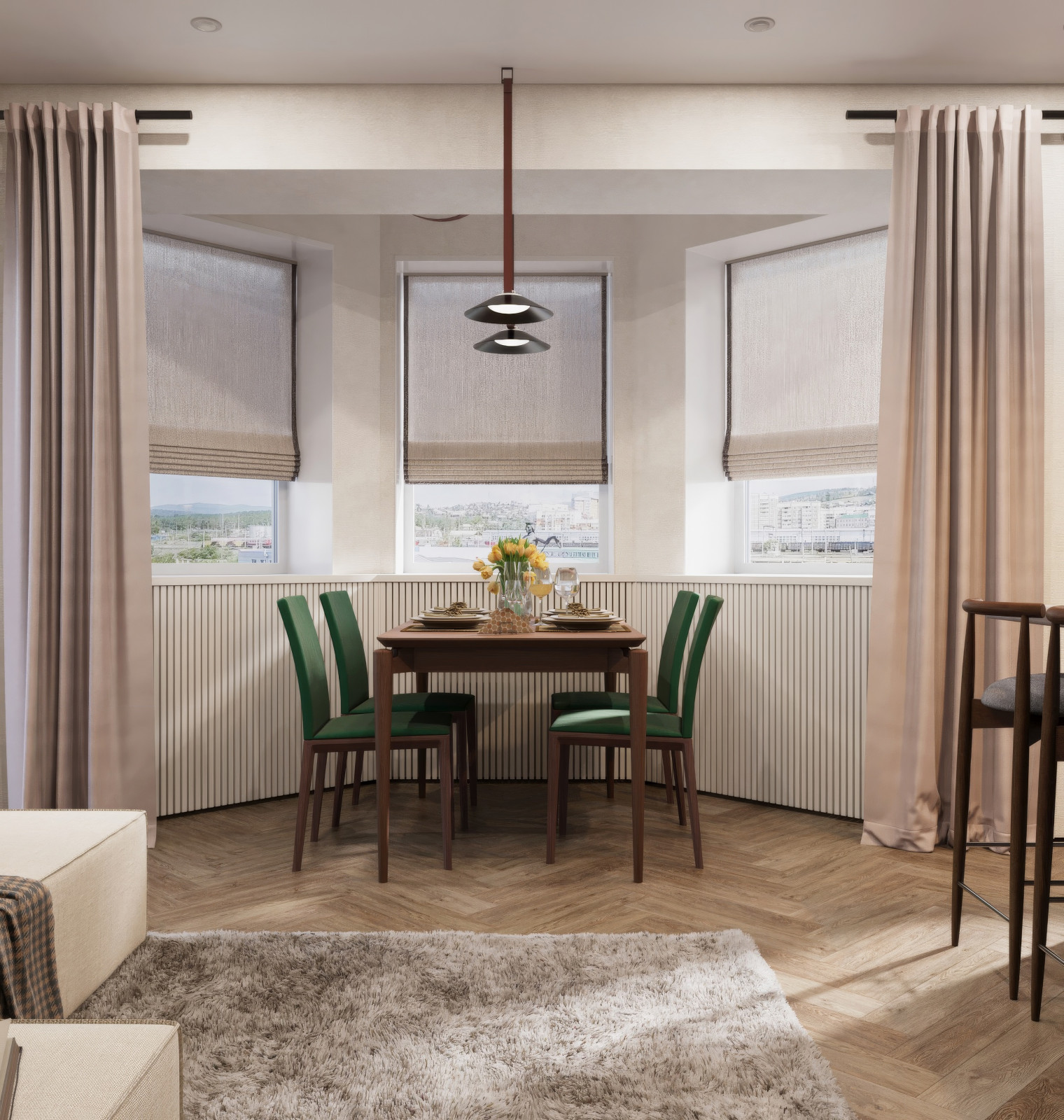 Обложка проекта: Квартира 65 м2 для взрослой пары