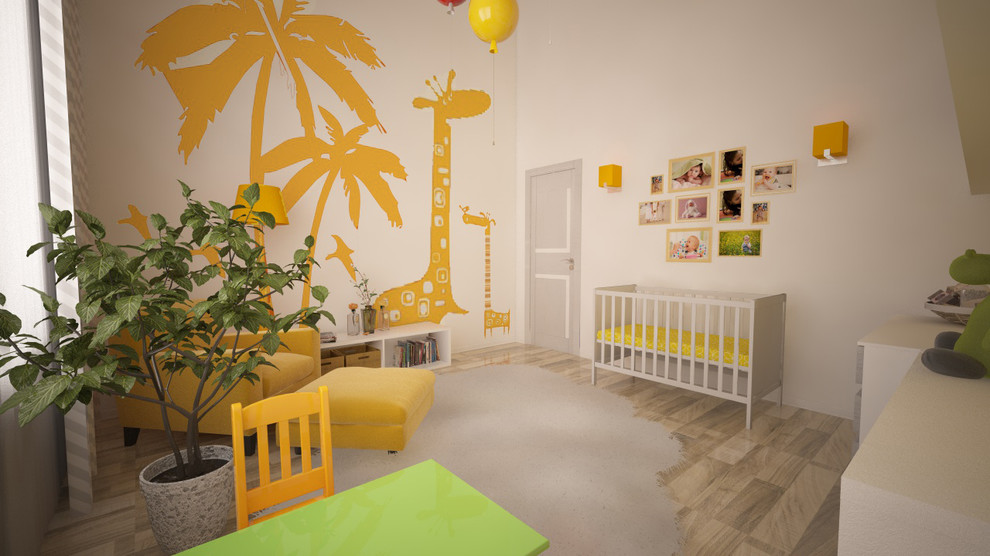 Дизайн-проект детской комнаты от «Strekoza Design»