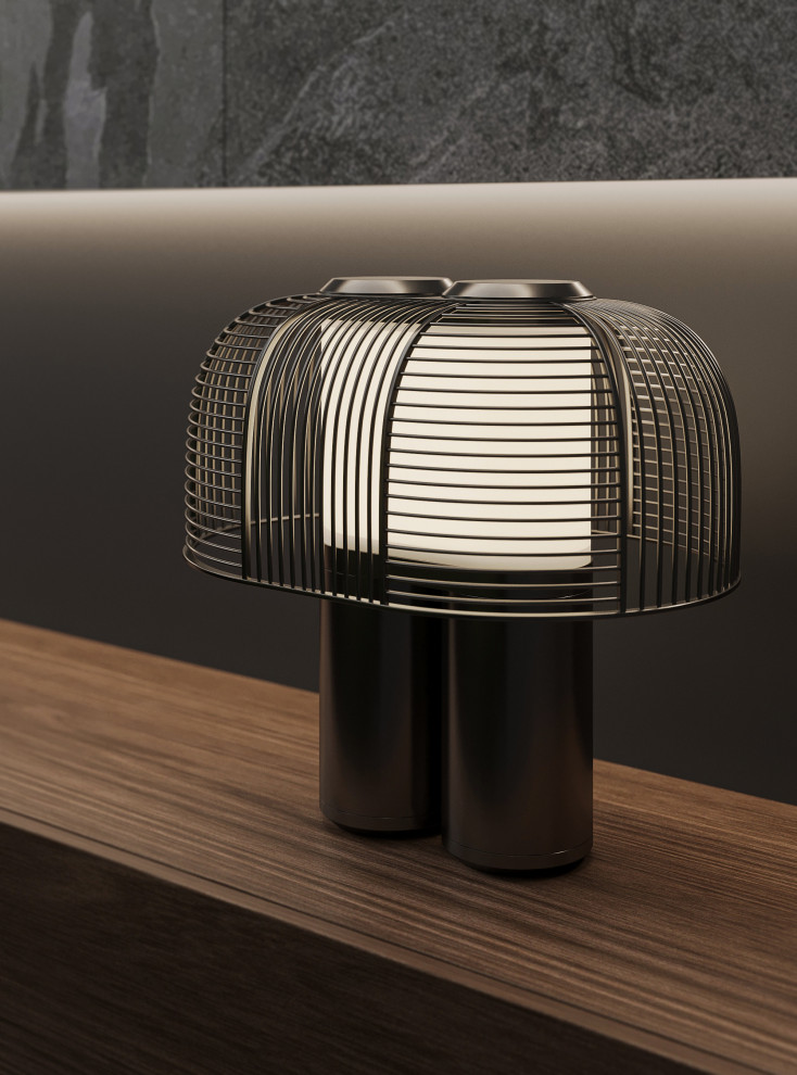 Темный минимализм в коттедже