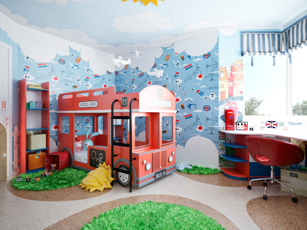 Обложка проекта: Детская комната для мальчиков