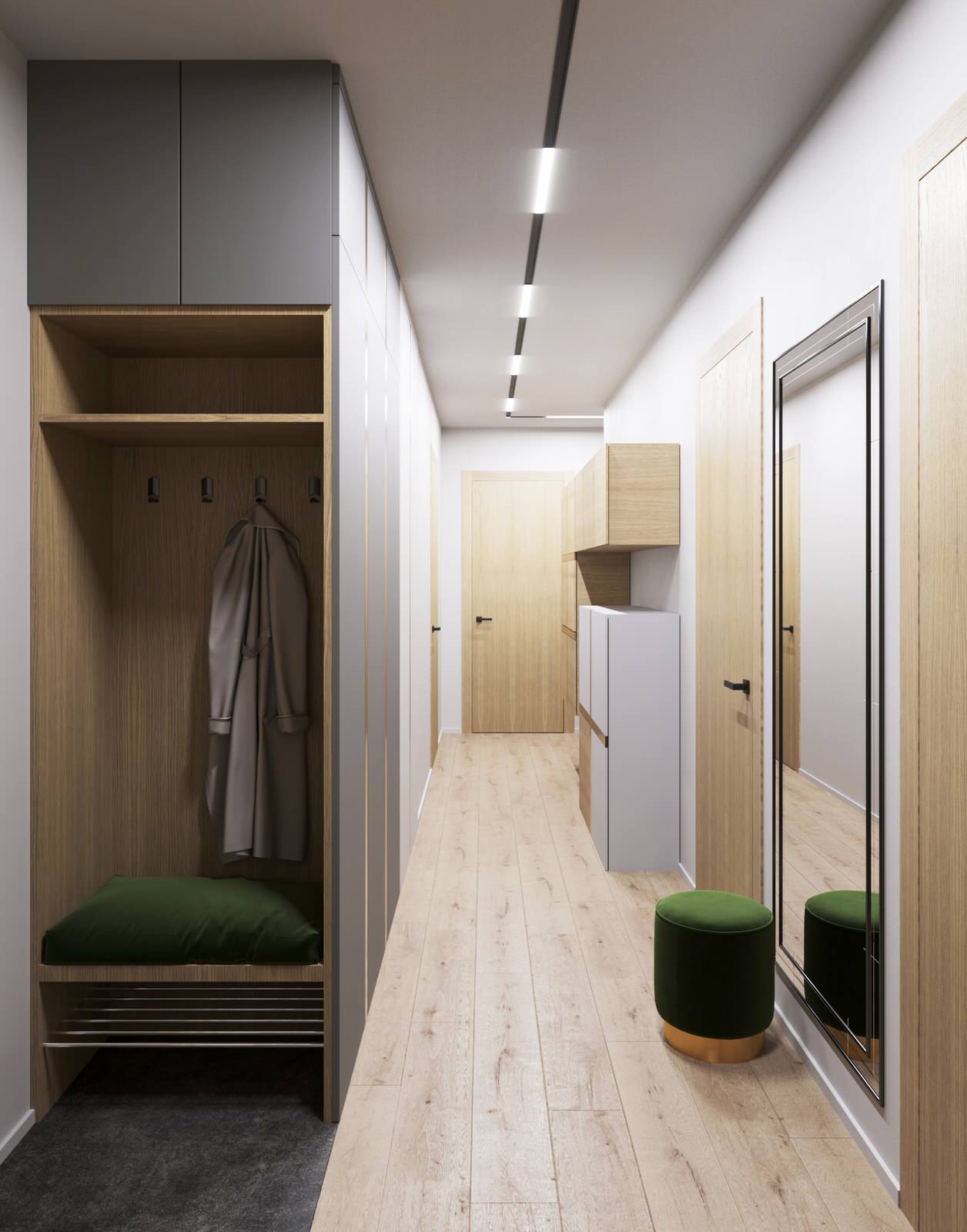 Квартира для семьи в современном стиле