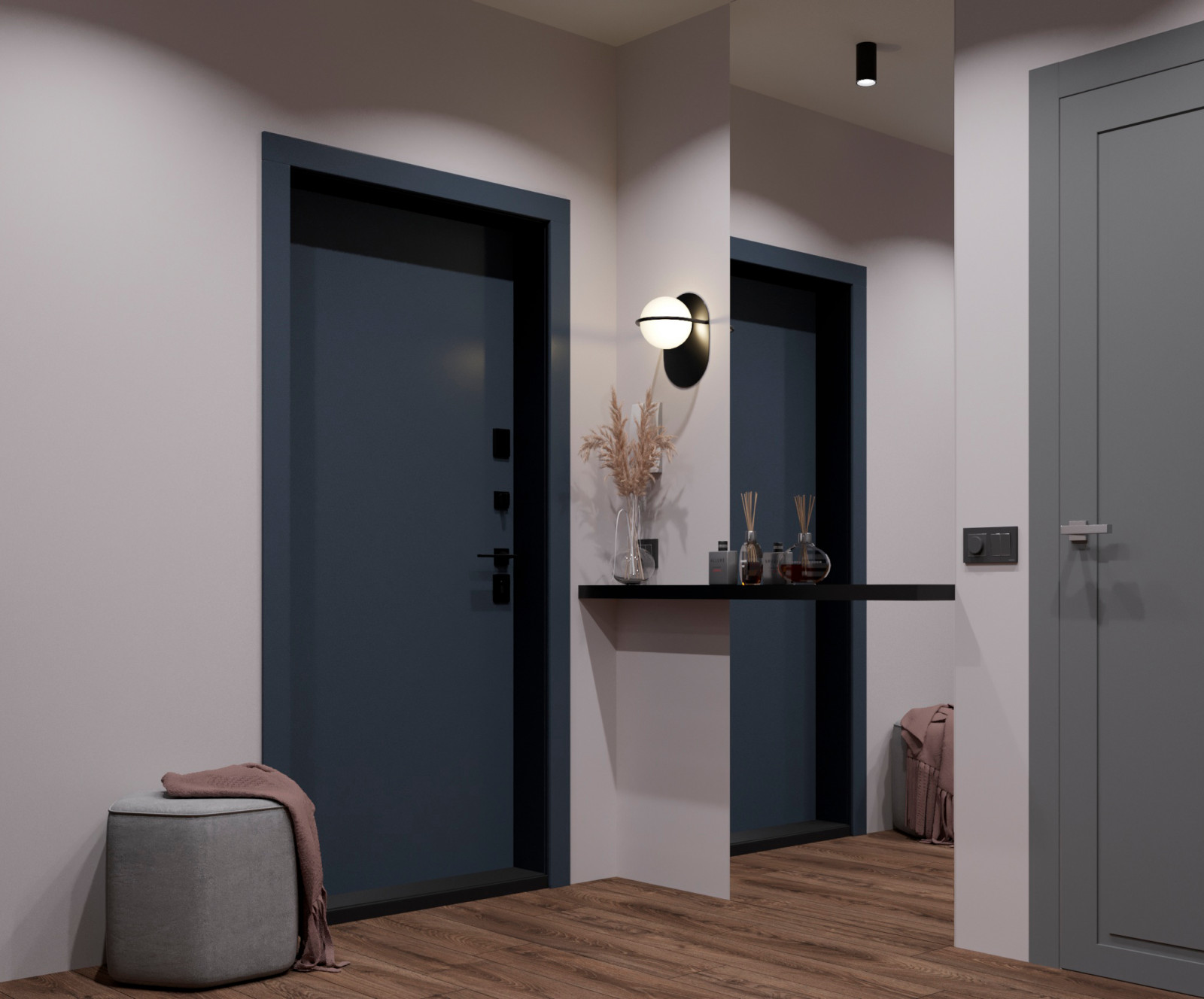 Дизайн проект квартиры 50м