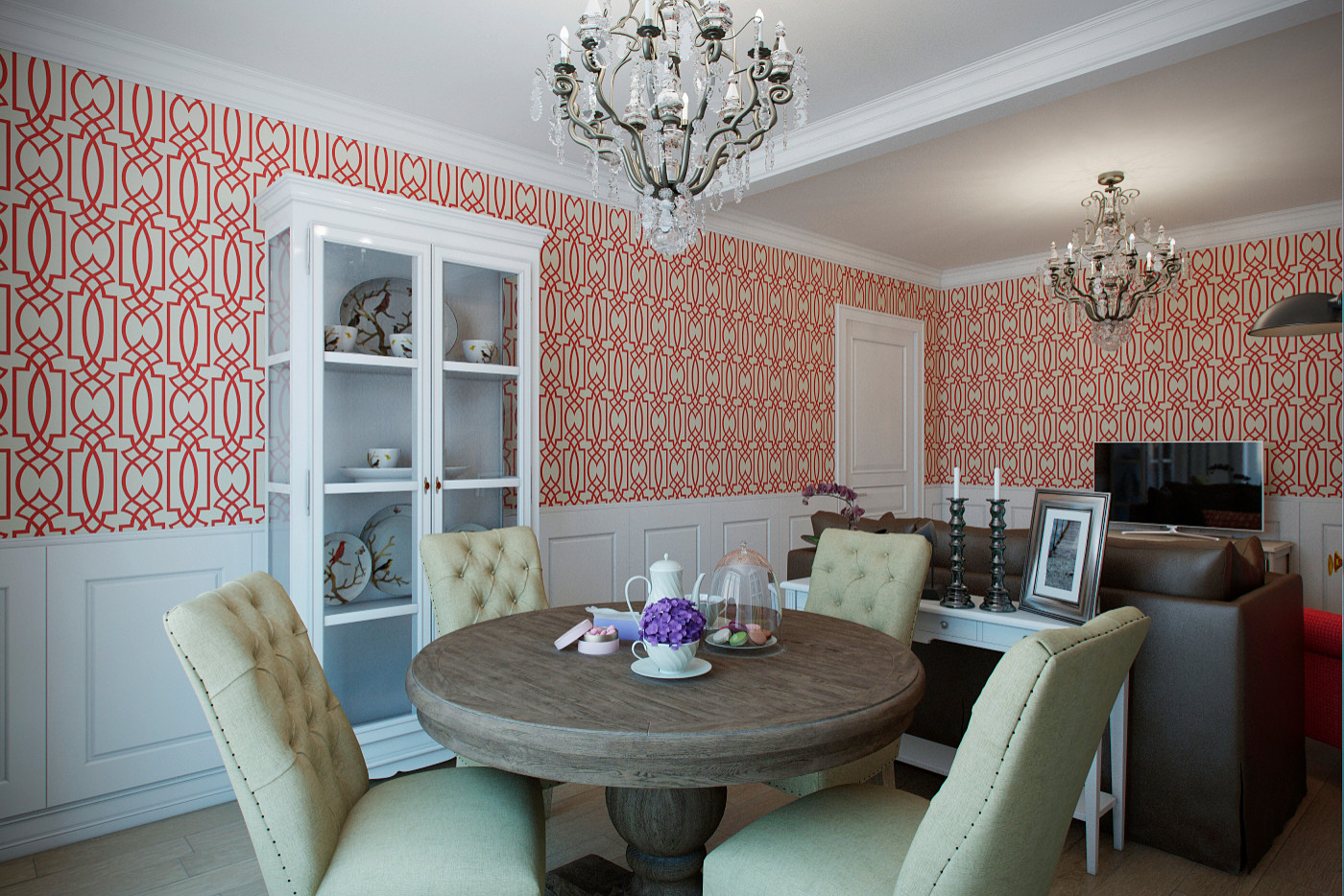 ГОСТИНАЯ В МОСКОВСКОЙ КВАРТИРЕ