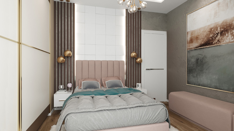 Дизайн интерьера спальни по ул.Садовая