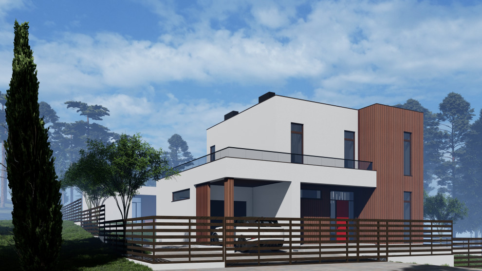 Современный дом в Кондырева